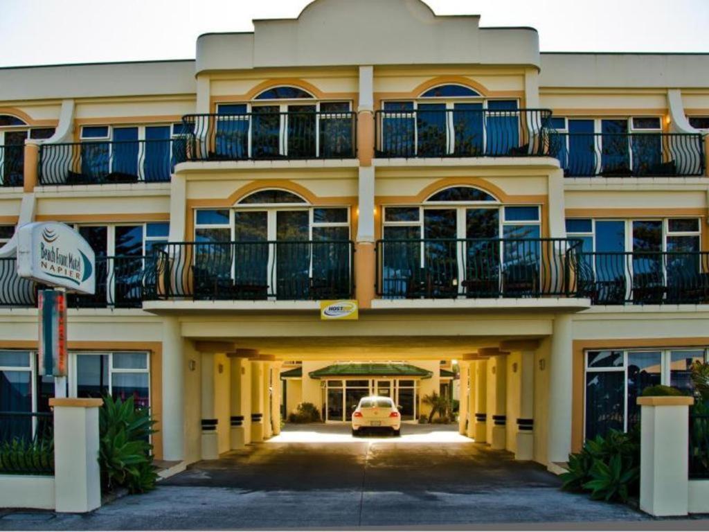 Beachfront Motel Napier Esterno foto