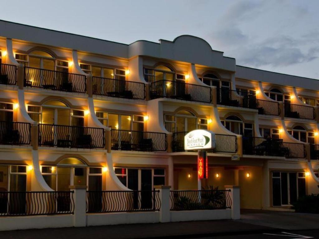Beachfront Motel Napier Esterno foto