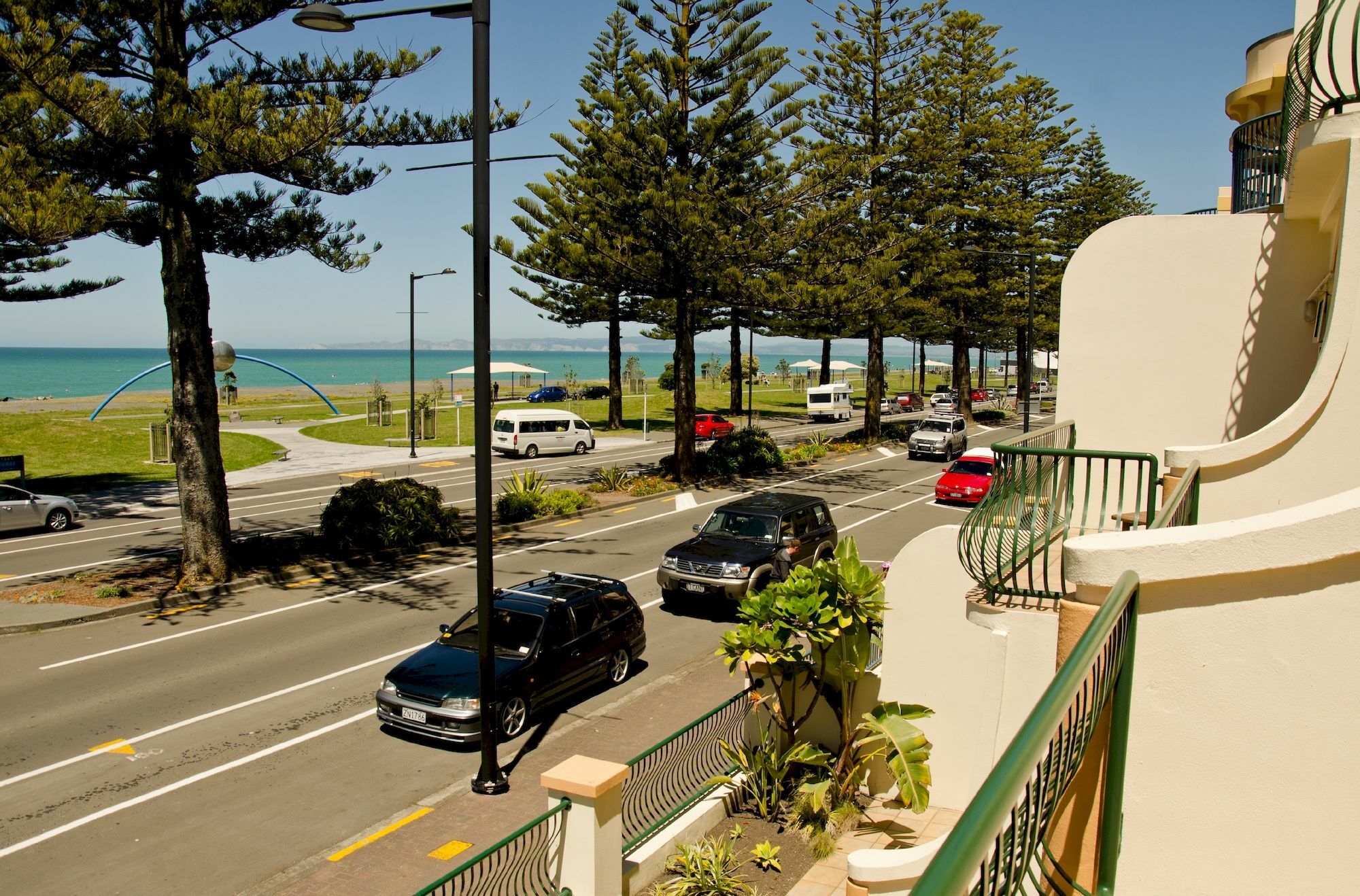 Beachfront Motel Napier Esterno foto